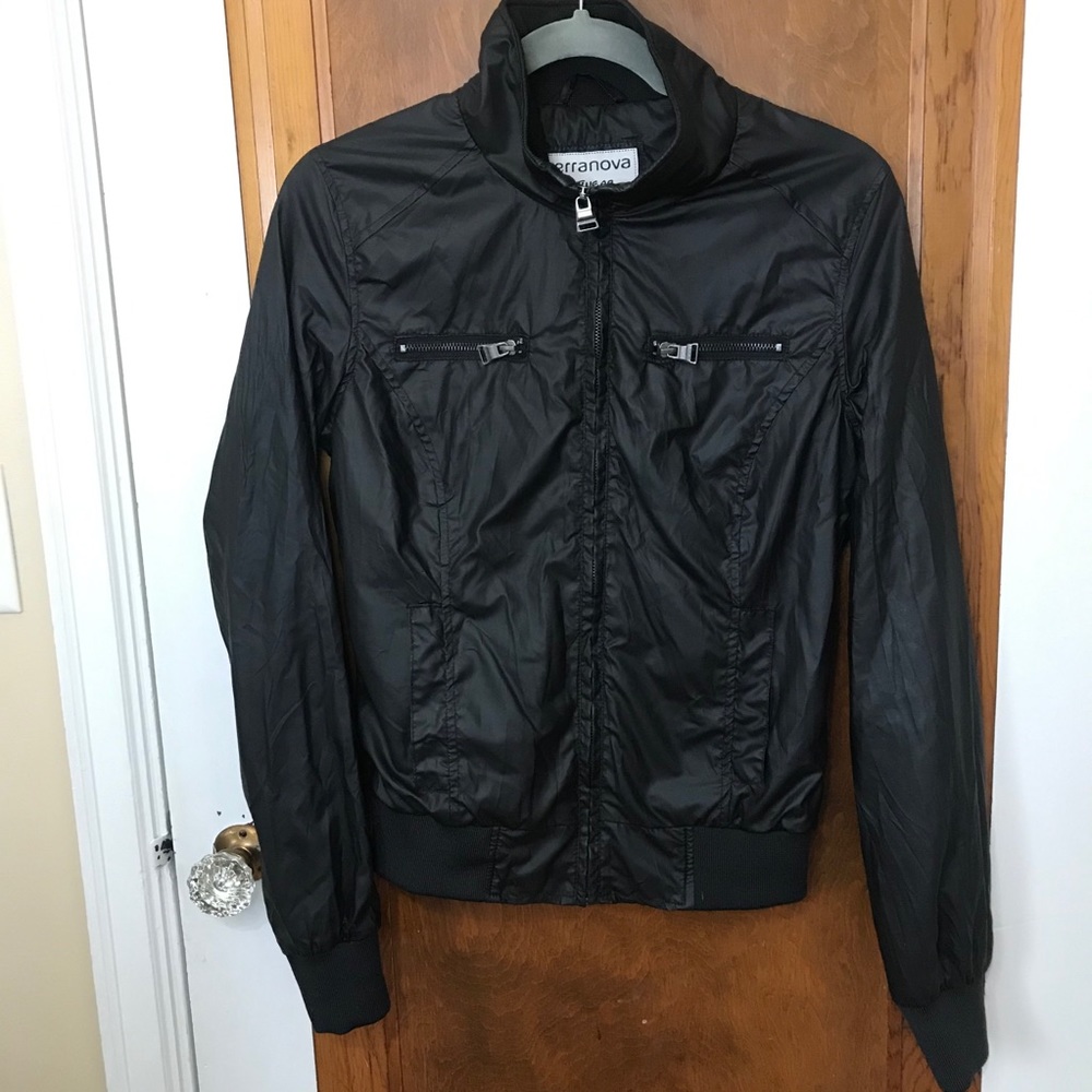 Terranova zipper pocket bomber jacket
